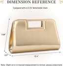 Thumbnail 5 de Freiesoldaten Vegan Leather Clutch Bag for Evening 👜