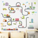 Thumbnail 2 de FUFUQUARE Car Road Wall Stickers for Kids 🧩