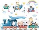 Thumbnail 4 de FUFUQUARE Cartoon Animal Train Wall Stickers 🚼