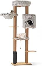 FUKUMARU Modern Cat Tree 188 cm tall 🐱
