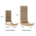 Thumbnail 4 de FUKUMARU L Shaped Cat Scratching Board 48 cm 🐱