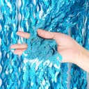 Thumbnail 3 de G2PLUS Wavy Glitter Foil Curtains 1m×2m Light Blue 🎉