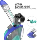 Thumbnail 3 de G2RISE SN01 full‑face snorkel mask with camera mount 🤿