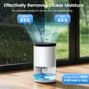 Thumbnail 4 de gabless Mini Dehumidifier 1000ml — portable home dehumidifier 🏠