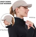 Thumbnail 2 de GADIEMKENSD Women's Winter Reflective Fleece Ponytail Hat 🎩