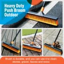 Thumbnail 3 de Garden Broom Heavy Duty 66 in outdoor brush 🧹