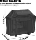 Thumbnail 1 de Gas Barbecue Cover 165x61x112cm for Outdoor BBQ Protection 🛡️