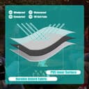 Thumbnail 2 de Gas Barbecue Cover 165x61x112cm for Outdoor BBQ Protection 🛡️