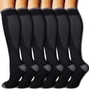 Thumbnail 1 de Gcbiger Compression Socks 20–30 mmHg (3 Pairs) 🧦