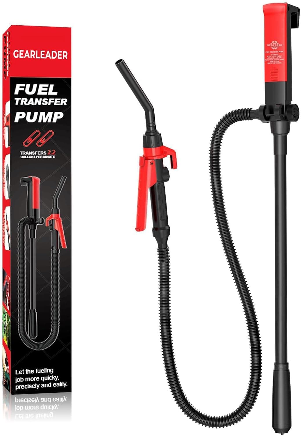 GEARLEADER Portable Power Fuel Pump ⛽️