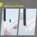 Thumbnail 5 de GECKOSEAL Shower Screen Seal Strip 90cm 🚿