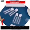 Thumbnail 3 de GENERiSE 100ml Travel Bottles with Lids x6 for Decanting Shampoos 🎒