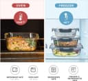 Thumbnail 3 de GENICOOK Glass Food Storage Containers 1 set 🥡