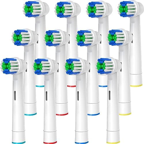 GENKENT Replacement Toothbrush Heads 12-pack 🪥