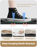 Thumbnail 2 de COLOR&GEOMETRY High Stretch Silk Doormat 43x76cm 🧽