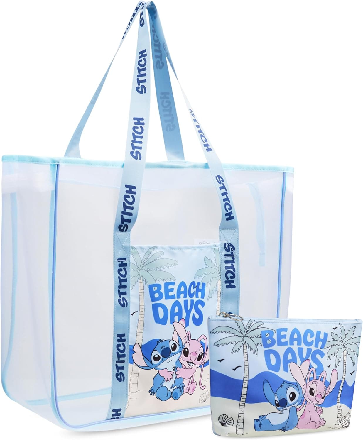 Get Trend Mesh Zipped Tote Bag for Women 🎒