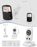 Thumbnail 6 de GHB Baby Monitor 2.4" screen, 900ft range 📷