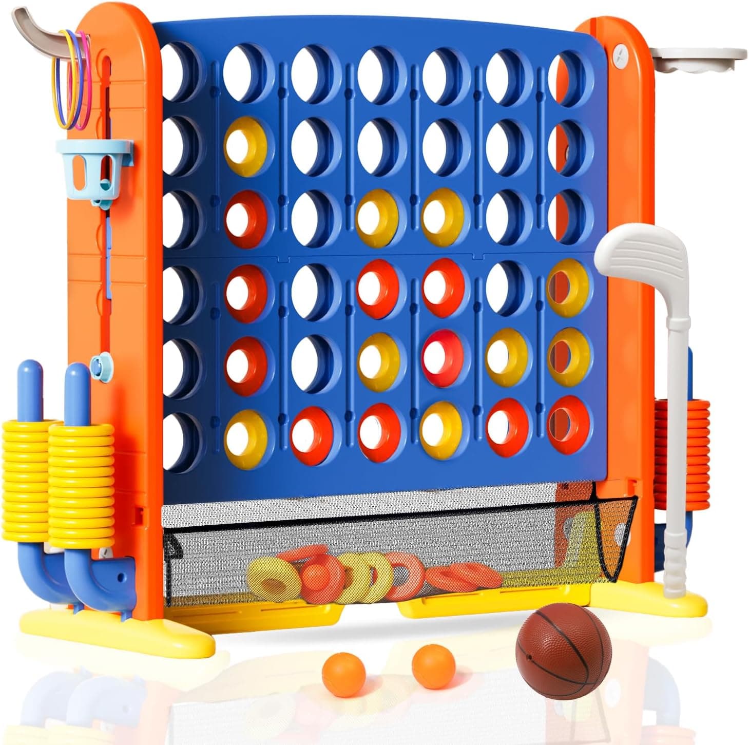 Giant Connect 4 Jumbo 42-ring outdoor game 🎲