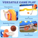 Thumbnail 2 de Giant Connect 4 Jumbo 42-ring outdoor game 🎲