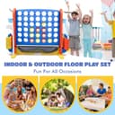 Thumbnail 4 de Giant Connect 4 Jumbo 42-ring outdoor game 🎲