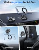 Thumbnail 6 de Glangeh All Metal Magnetic Phone Holder 360° 📱