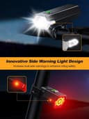 Thumbnail 1 de Glangeh Upgraded Bike Lights 360° rotation 🚴♀️