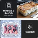 Thumbnail 2 de Glass Storage Containers 10 Pack with Lids 🍱