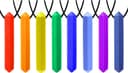 Thumbnail principal de GNAWRISHING Chew Necklace pack 8 — sensory chewable toys 🎧