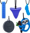 Thumbnail principal de GNAWRISHING Chew Necklaces 5pcs sensory chewable necklace 🧸