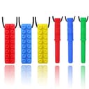 Thumbnail principal de GNAWRISHING Chew Necklaces 6 pack for sensory kids 🎧
