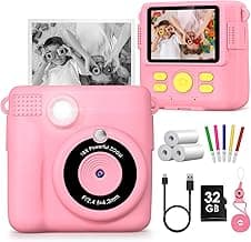 Gofunly Kids Camera 1080P instant print for children 📷