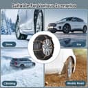 Thumbnail 6 de GOHHME Snow Chains for Cars 165mm-265mm 8-Pack 🧊