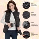 Thumbnail 3 de Gokozy Women's Heated Vest 3-zone heated vest 🔥🧥