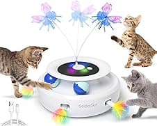 GoldenSun 3-in-1 Interactive Cat Toy 🎯🐱