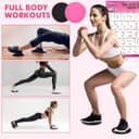 Thumbnail 3 de Goocrun Pilates Ring Set with Resistance Bands 💪