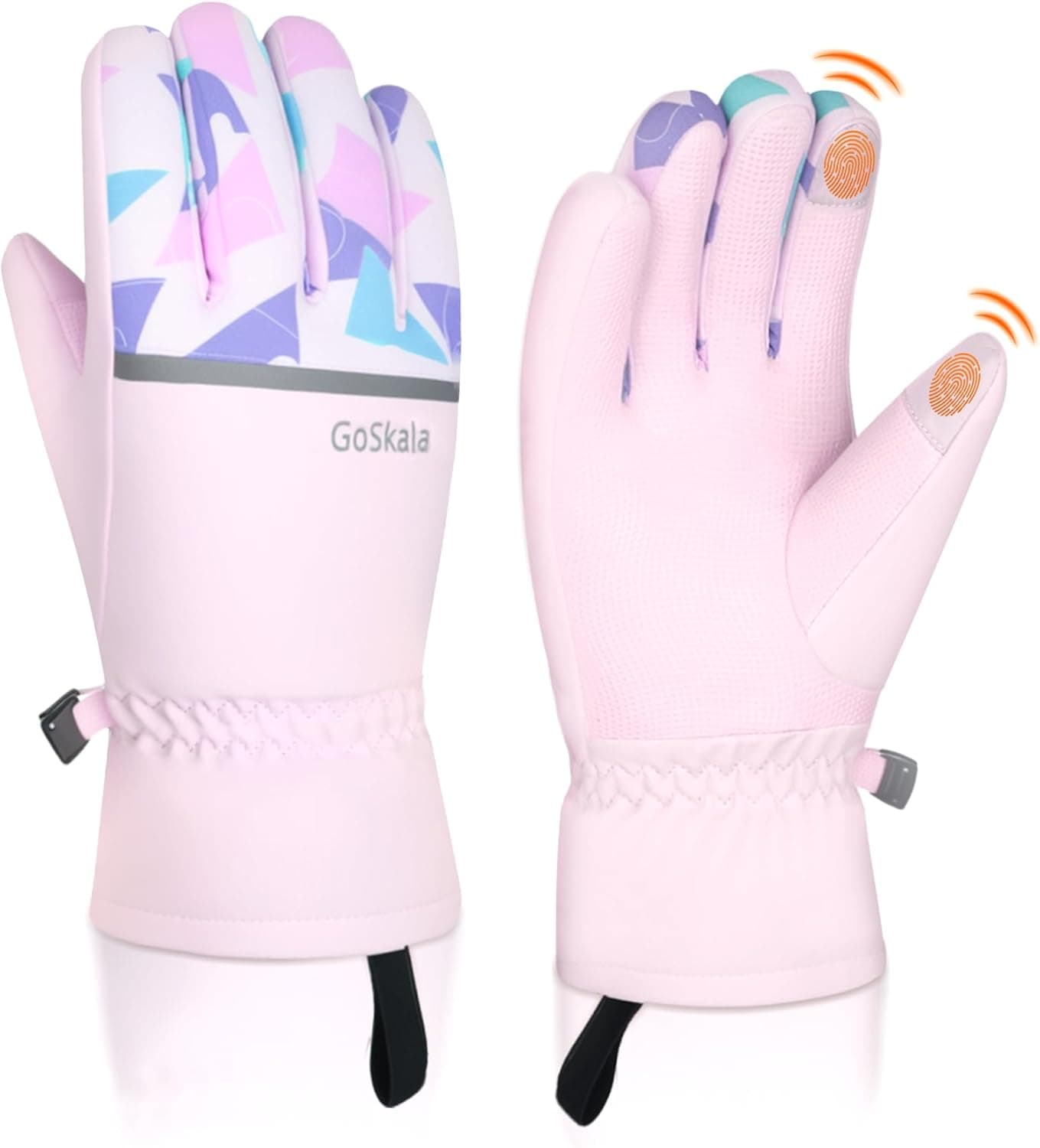 GoSkala Winter Kids Thermal Gloves touchscreen gloves 🧤