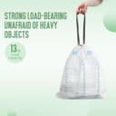 Thumbnail 2 de GRANDMA SHARK 10L–15L drawstring bin bags 60 pack 🗑️