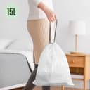 Thumbnail 6 de GRANDMA SHARK 10L–15L drawstring bin bags 60 pack 🗑️