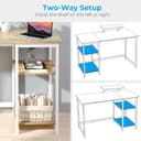 Thumbnail 4 de GreenForest Office Desk 100 cm computer desk 🪑