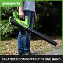 Thumbnail 3 de Greenworks 40V Cordless Leaf Blower with Cruise Control 📁
