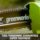 Thumbnail 5 de Greenworks G24PS20K2 24V pole saw 2.6m reach 🚜