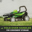 Thumbnail 2 de Greenworks G40LT Battery Lawn Trimmer & G40LM35 Mower 2-in-1 🌿