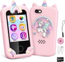 Thumbnail principal de Grriopi Kids Phone pink toy phone for ages 3–12 📱