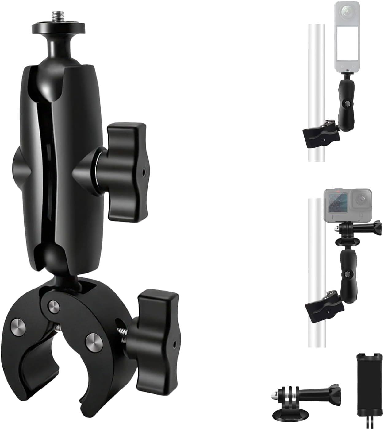 HAFOKO Bike Camera Clamp Mount 360° for GoPro 📷