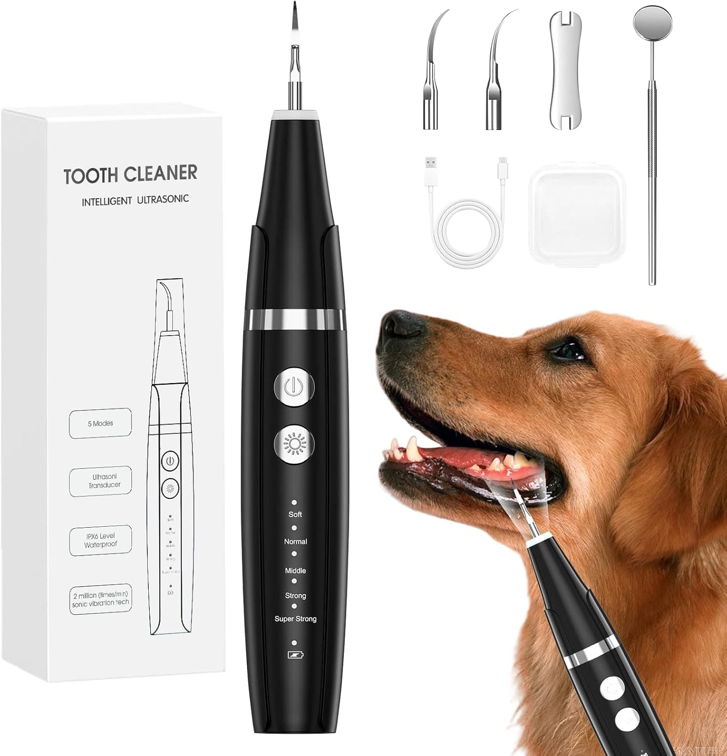 HANGSUN Dog Plaque Remover LED for Teeth 🐶
