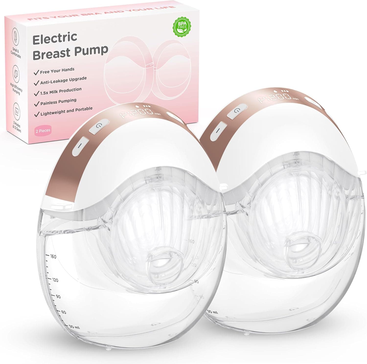 Haokoo Wearable Electric Breast Pump 💧🎯