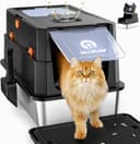 Thumbnail principal de HAPAW Stainless Steel Cat Litter Tray — Extra Large 🐱