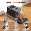 Thumbnail 5 de HAPAW Stainless Steel Cat Litter Tray — Extra Large 🐱