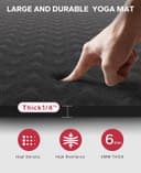 Thumbnail 3 de HAPBEAR Large Yoga Mat 183×116cm 6mm 🧘♀️