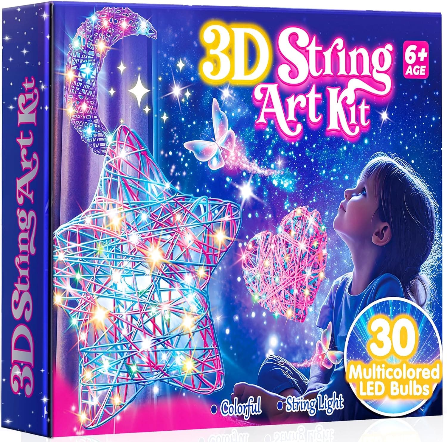 Hapikids 3D String Art Kit for Kids age 9 📦